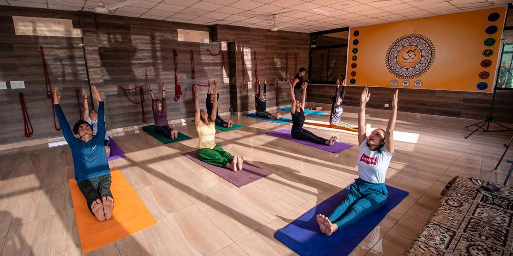 Yoga school in Rishikesh